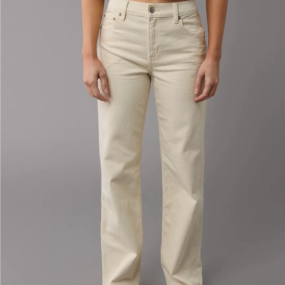 AE Stretch High-Waisted Stovepipe Jean Size 6 Regular